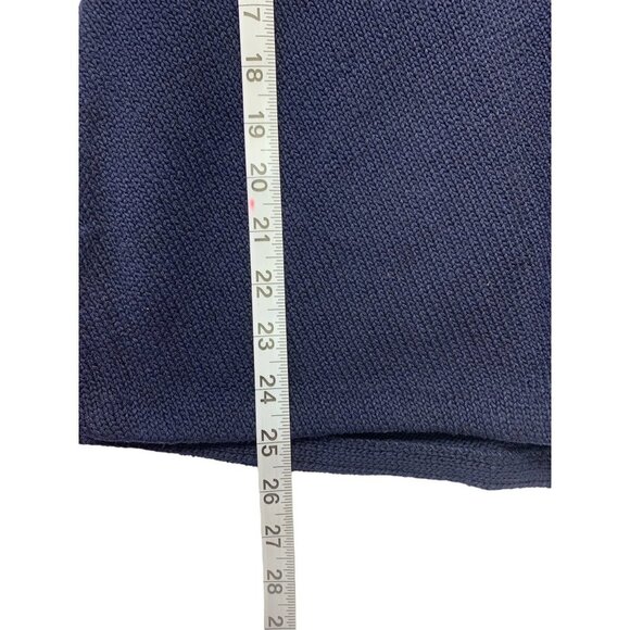 Lauren Ralph Lauren Spring 2 Classics Navy Knitted Top - Picture 6 of 6